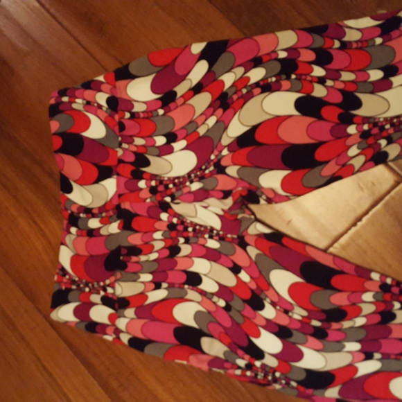 Slim-Sation by Multiples - beautiful multi-colored leggings, small - Picture 4 of 7